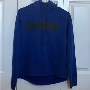 Blue Adidas hoodie